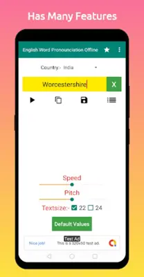 English Word Pronounciation Of android App screenshot 1